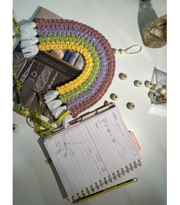 Διακοσμητικό τοίχου ουράνιο τόξο 30εκ